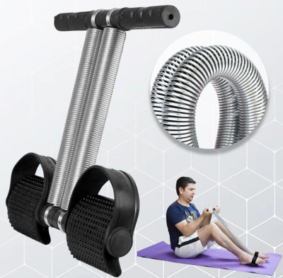 BKCFREEZE Tummy Trimmer with Double Spring for Burn Calories & Tone Muscles Ab Exerciser(Black)