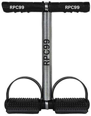 Trends Maker Double Spring Tummy Trimmer Men and Women for Abs Workout( combo pack2) Ab Exerciser(Black)