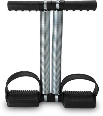 LIVOX Double Spring Waist Trimmer, Home Exercise Equipment, Abdominal & Leg Exerciser Ab Exerciser(Black)