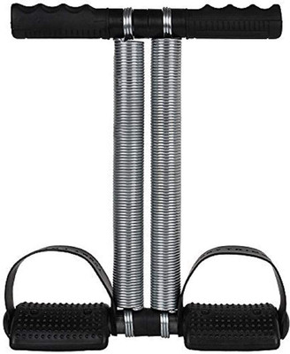 SIXTEEN Double Spring Tummy Trimmer, Abs Exerciser Body Toner Fat Buster Ab Exerciser(Black, Silver)