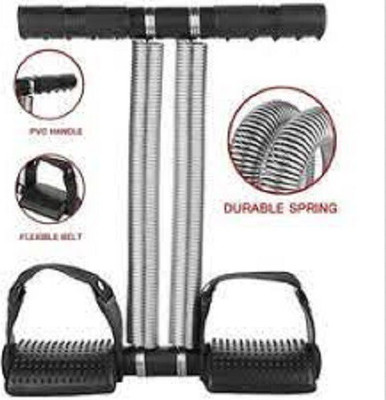 SIXTEEN Affective Tummy Trimmer with Double Spring Burn Calories Ab Exerciser Ab Exerciser(Black, Silver)