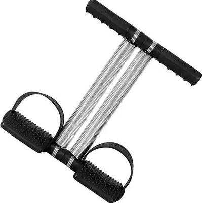 LIVOX Double Spring Tummy Trimmer for Burn Calories for Men & Women Ab Exerciser(Black)