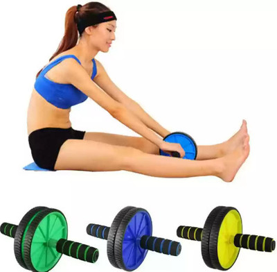 Etahmart Double Abdominal Wheel Ab Roller,Ab Roller for Gym & Fitness Workout Ab Exerciser(Multicolor)