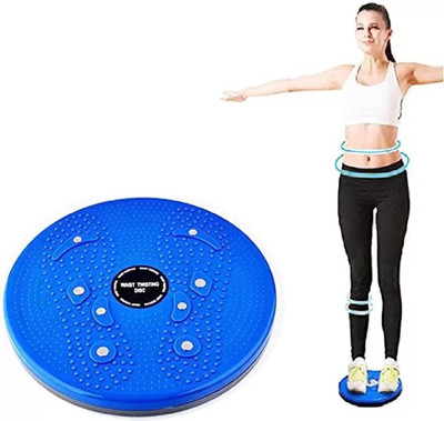 swarmshop Tummy Twister Exercise Machine Magnet Balance Rotating Board Waist Twisting Disc Ab Exerciser(Multicolor)