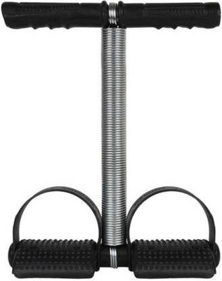 Pickadda Single spring tummy trimmer home gym workout Ab Exerciser(Black)