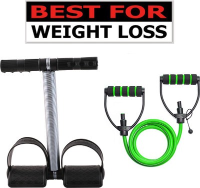 BQH Tummy Trimmer with Ab Roller Home Gym for Belly Fat Ab Exerciser(Multicolor)
