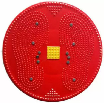 zxxxt Acupressure Tummy twister X1 Dynamic Body Balancing Disc Solid Plastic Ab Exerciser(Red)