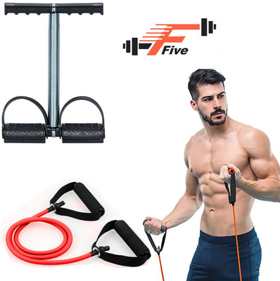 single trimer premium Tummy Trimmer with Toning Tube | Gym & Home workout Ab Exerciser(Multicolor)