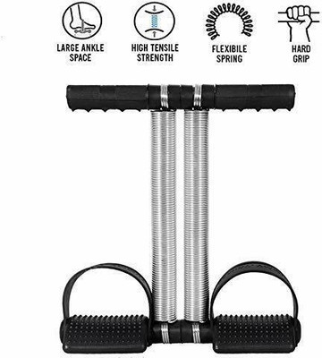 LCARNO Fitness GYM Tummy Trimmer Ab Exerciser (Multicolor) Ab Exerciser(Silver, Black)