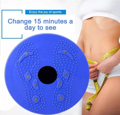 KBCCRAZY Tummy Twister Fat Buster/Home Gym Equipment for Unisex/Waist, Hips & Thighs Ab Exerciser(Blue)