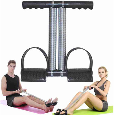 Hintl Double Spring Steel Tummy Waist Trimmer FlexiTrim Steel Spring AB Exerciser Ab Exerciser(Multicolor)