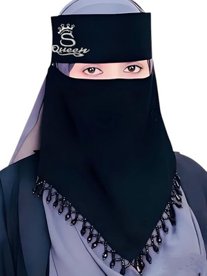 CREANCH CREATION Chiffon Abaya(Grey)