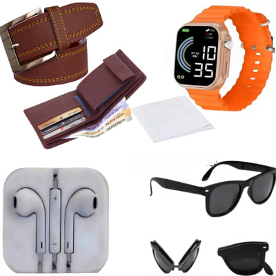 Khatu Wallet,Belt & Cufflink tie pin(Multicolor)