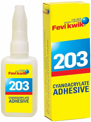 Pidilite Fevikwik 203 Cyanoacrylate Adhesive 20 ml Adhesive(20 ml)