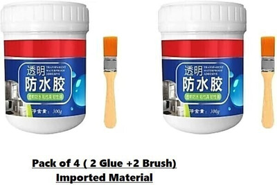 Smak Invisible Waterproof Glue Clear Gel Bathroom Roof Top Adhesive(300 ml)