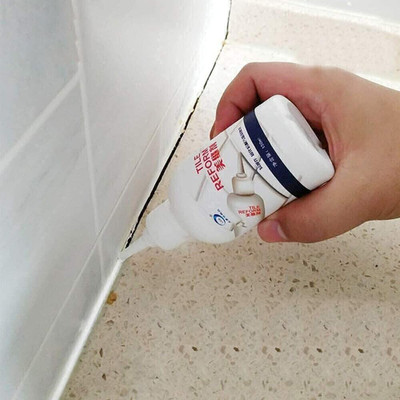 Mishva Tile Reform Glue | Tiles Gap Filler Agent, Waterproof Grout Sealant Adhesive Adhesive(180 ml)