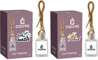 Cariiva COOLWATER-ORCHID Car Freshener Diffuser CR_02(2 x 10 ml)
