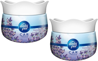 Ambipur Lavender Spray Relaxing Lavender Car Freshner 75G 2Pcs MP.(2 x 75 g)