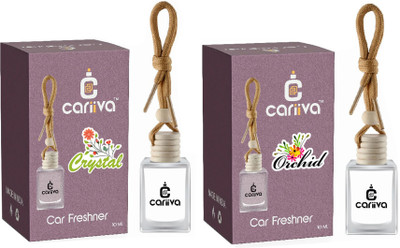 Cariiva CRYSTAL-ORCHID Car Freshener Diffuser CR_02(2 x 10 ml)