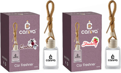 Cariiva EXOTICA - STRAWBERRY Car Freshener Diffuser CR_02(2 x 10 ml)