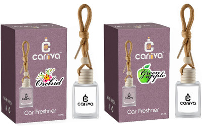 Cariiva ORCHID - GREEN APPLE Car Freshener Diffuser CR_02(2 x 10 ml)