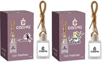 Cariiva EXOTICA-PUREBLACK Car Freshener Diffuser CR_02(2 x 10 ml)