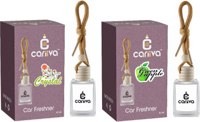 Cariiva CRYSTAL - GREEN APPLE Car Freshener Diffuser CR_02(2 x 10 ml)