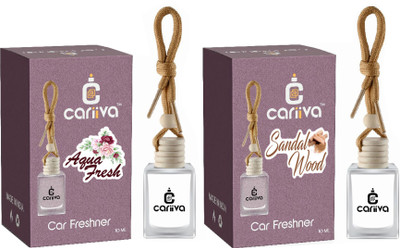 Cariiva AQUAFRESH-SANDALWOOD Car Freshener Diffuser CR_02(2 x 10 ml)