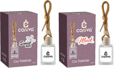 Cariiva MUSK-SWEETAIR Car Freshener Diffuser CR_02(2 x 10 ml)