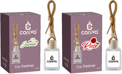 Cariiva JASMINE-ROSE Car Freshener Diffuser CR_02(2 x 10 ml)