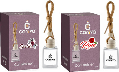 Cariiva EXOTICA-ROSE Car Freshener Diffuser CR_02(2 x 10 ml)