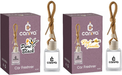 Cariiva PURE BLACK - RED VANILLA Car Freshener Diffuser CR_02(2 x 10 ml)