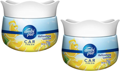 Ambipur lemon Spray Refreshing Lemon Car Freshner 75G 2Pcs MP.(2 x 75 g)
