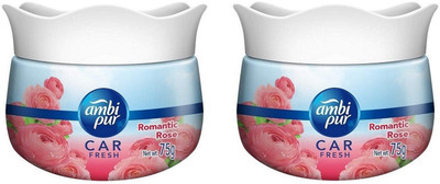 Ambipur ROMANTIC ROSE Spray CAR FRESH ROMANTIC ROSE EACH 75G PACK OF 2(2 x 75 g)