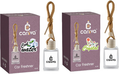 Cariiva COOLWATER-CRYSTAL Car Freshener Diffuser CR_02(2 x 10 ml)