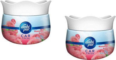 Ambipur rose Spray Romantic Rose Car Freshner 75G 2Pcs MP.(2 x 75 g)