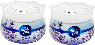 Ambipur relaxing lavender Spray CAR RELAXING LAVENDER pack of 2(2 x 75 g)