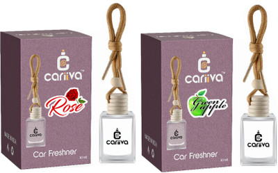 Cariiva ROSE - GREEN APPLE Car Freshener Diffuser CR_02(2 x 10 ml)