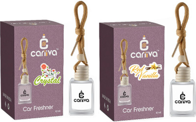 Cariiva CRYSTAL - RED VANILLA Car Freshener Diffuser CR_02(2 x 10 ml)