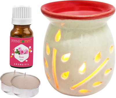 PeepalComm Rose Diffuser Set PC-TOPREDDIFF-2TL-RS(4 x 2.5 ml)