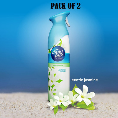 Ambipur EXOTIC JASMINE Spray AIR FRESHNER EXOTIC JASMINE EACH 275G P=2(2 x 275 ml)