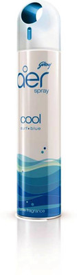 Godrej COOL BLUE Car Freshener Spray COOL(220 ml)