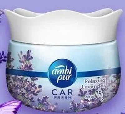 Ambipur Relaxing Lavender Car Freshener Spray CAR FRESH RELAXING LAVENDER 75 G(75 g)