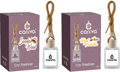 Cariiva SANDALWOOD - RED VANILLA Car Freshener Diffuser CR_02(2 x 10 ml)