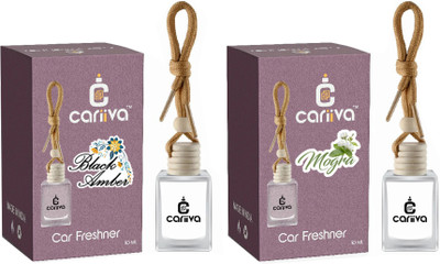 Cariiva BLACKAMBER-MOGRO Car Freshener Diffuser CR_02(2 x 10 ml)