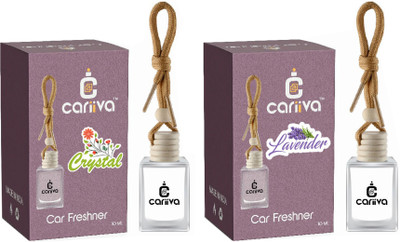 Cariiva CRYSTAL-LAVENDER Car Freshener Diffuser CR_02(2 x 10 ml)