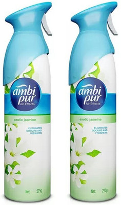 Ambipur Jasmine Spray Exotic Jasmine Air Freshner - 1Pcs A01(2 x 275 g)