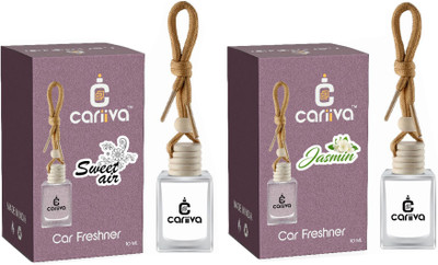 Cariiva JASMINE-SWEETAIR Car Freshener Diffuser CR_02(2 x 10 ml)