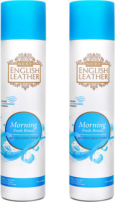 NEXT English Leather Nature Inspired Morning Fresh Breeze, Room Air Freshener Car Freshener Spray Morning Breeze 440ml(2 x 220 ml)