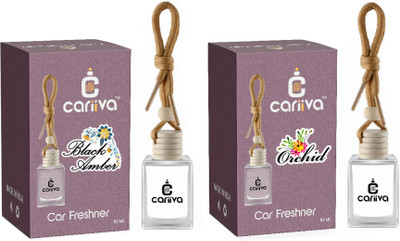 Cariiva BLACKAMBER-ORCHID Car Freshener Diffuser CR_02(2 x 10 ml)